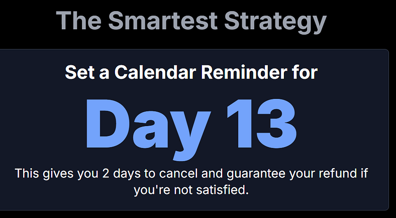 Smartest Strategy For Cancellation