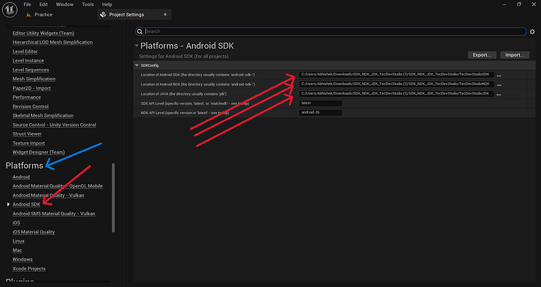 There was a problem parsing the packageโ โAndroid UE(Unreal Engine 5) Problem Solved
