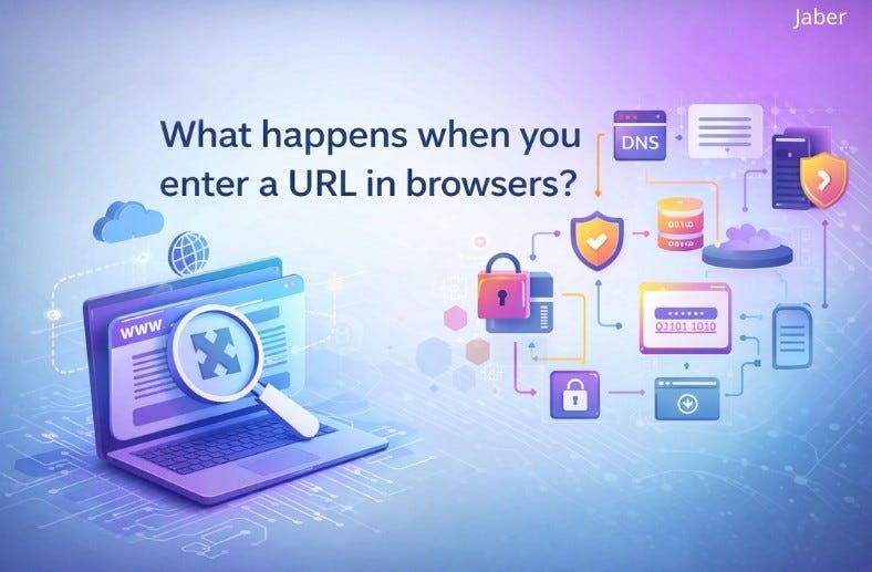 What happens when you enter a URL in Browsers? | by Azharul islam jaber ...