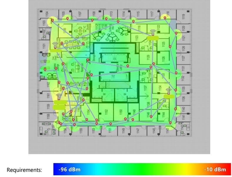 Professional Wifi Set Up. What is a Wifi Heat Map? by Computation Ltd