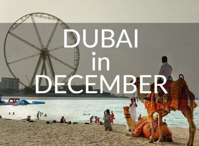 Climate of Dubai in December. Dubai in December and at Christmas is ...