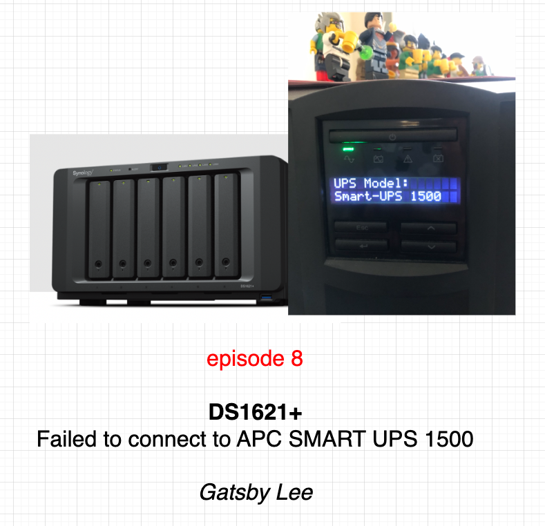 Synology DS1621+: Connect to APC Smart UPS 1500, by  Life-is-short--so--enjoy-it