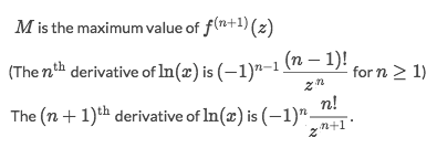 Lagrange Error Bound. It's also called the Lagrange Error… | by Solomon Xie  | Calculus Basics | Medium