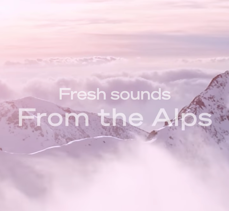 Fresh Sounds from The Alps. Fresh Sounds from the Alps are what you
