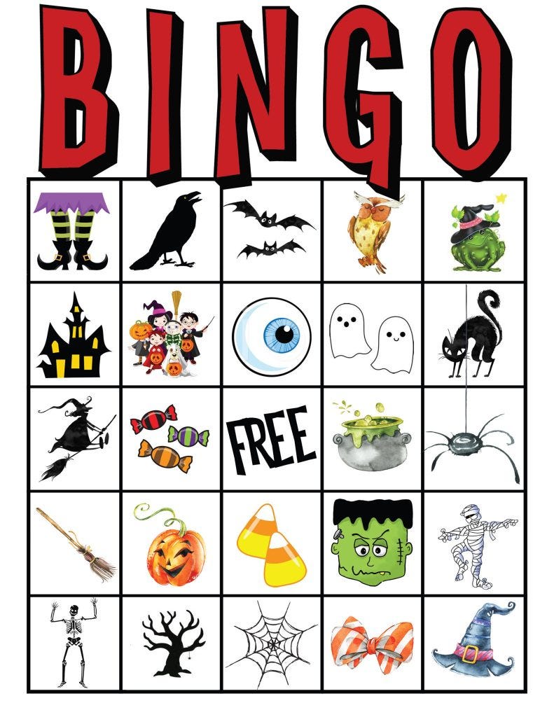 Free Downloadable Bingo Cards | by casinoover | Medium