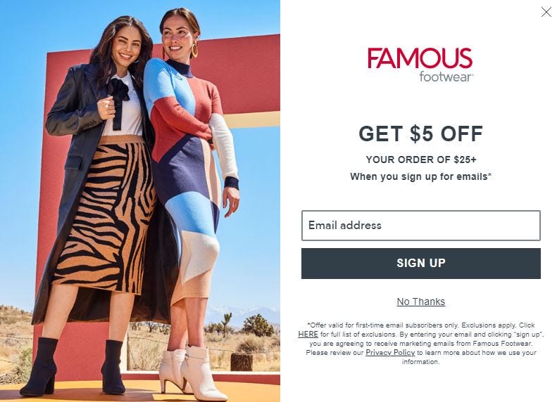 famous footwear coupons 2019