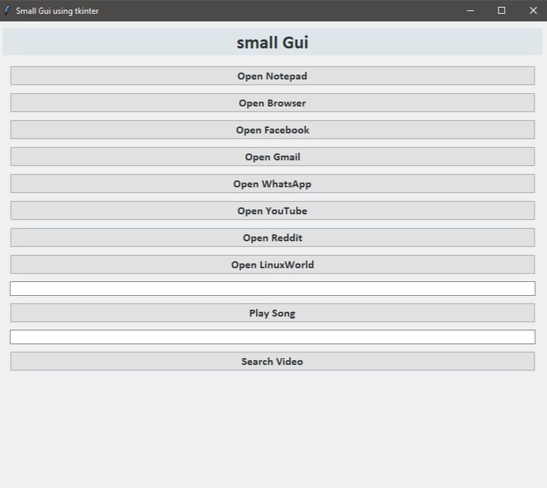 Creating a python menu using tkinter | by bhavya sharma | Medium