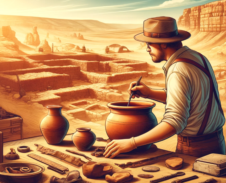 Unveiling the Past: A Journey into the World of Archaeology  by Ciaran 
