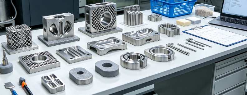Full Post-Processing Flow for SLM Metal Printed Components — Zorapid