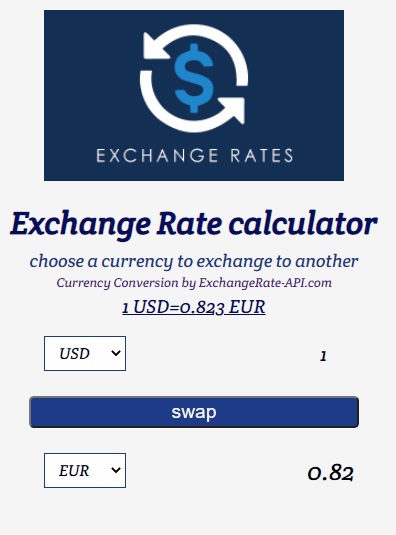 Exchange rate calculator with Javascript | by YvonneDev | Medium