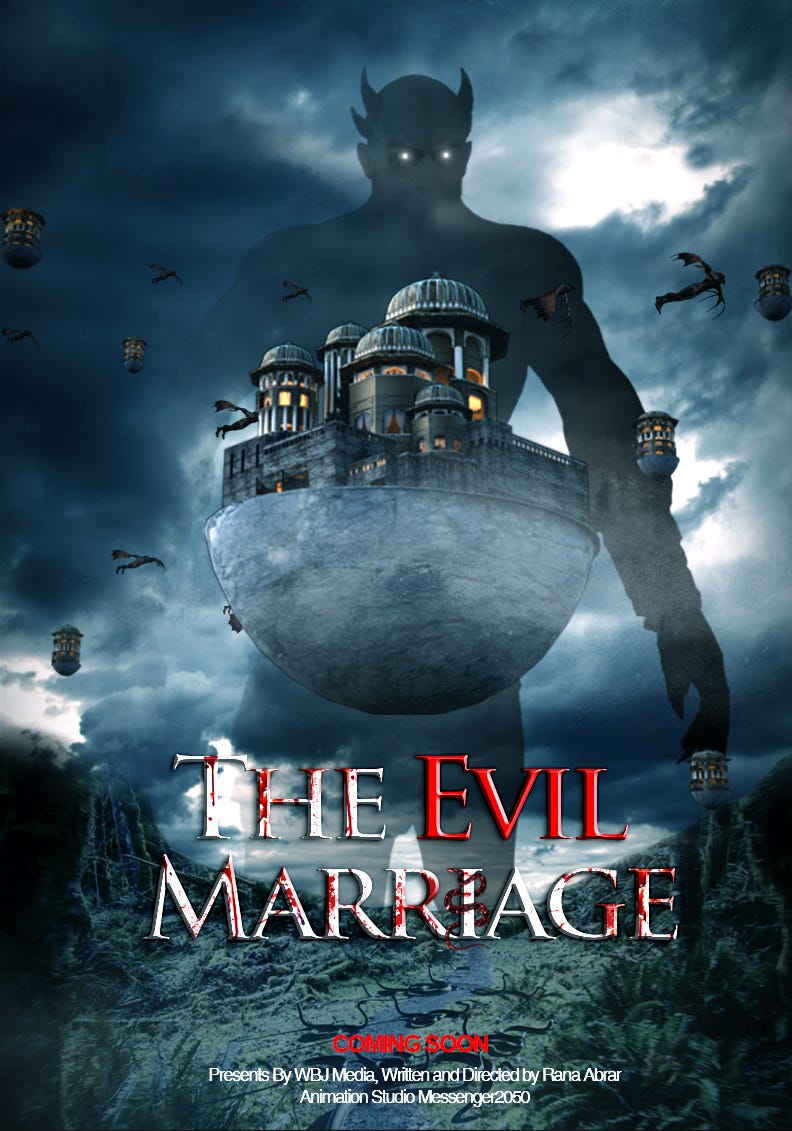 New Upcoming Fantasy-Horror film “The Evil Marriage” Teaser Launched, by  Pakistani Movies Cinema