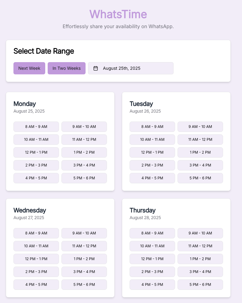 From Tedious Typing to Effortless Scheduling: How I Built a WhatsApp ...