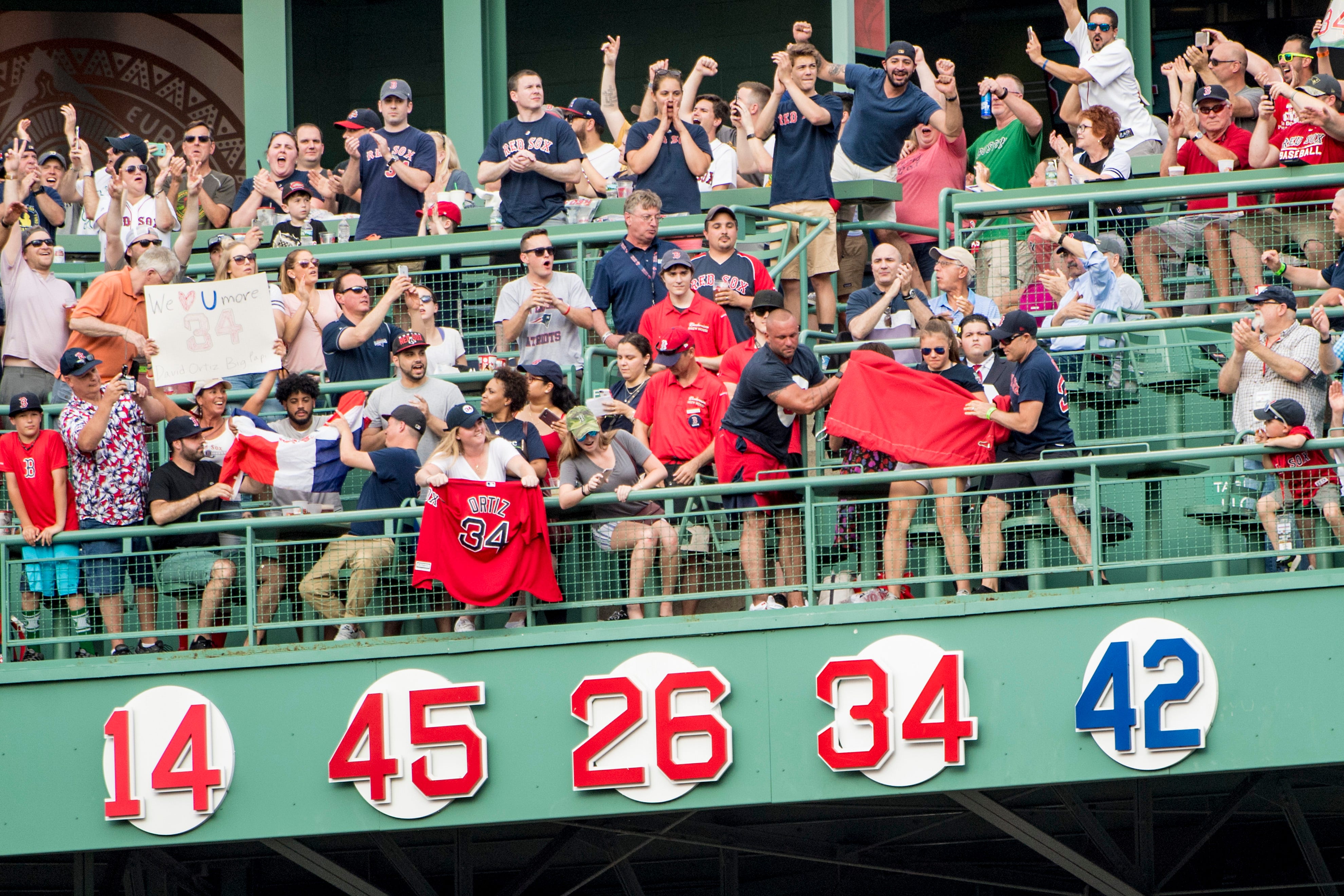 Red Sox Retired Numbers