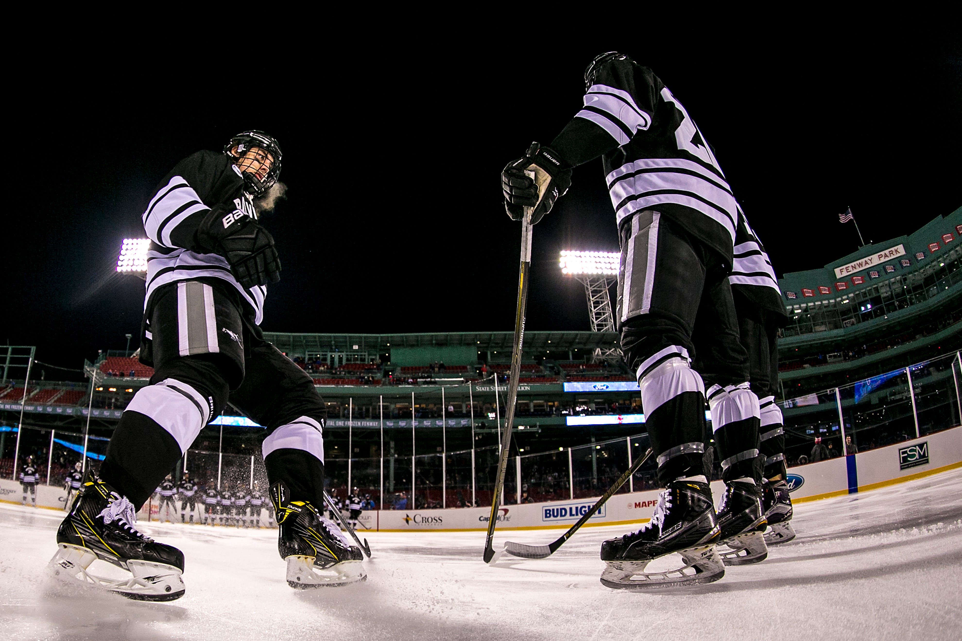 Northeastern, Boston College pick up wins at Frozen Fenway