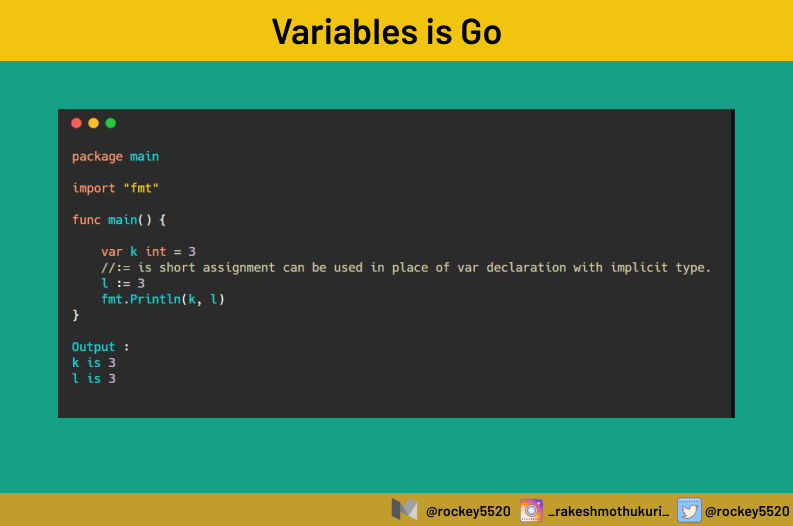 golang variable assignment if