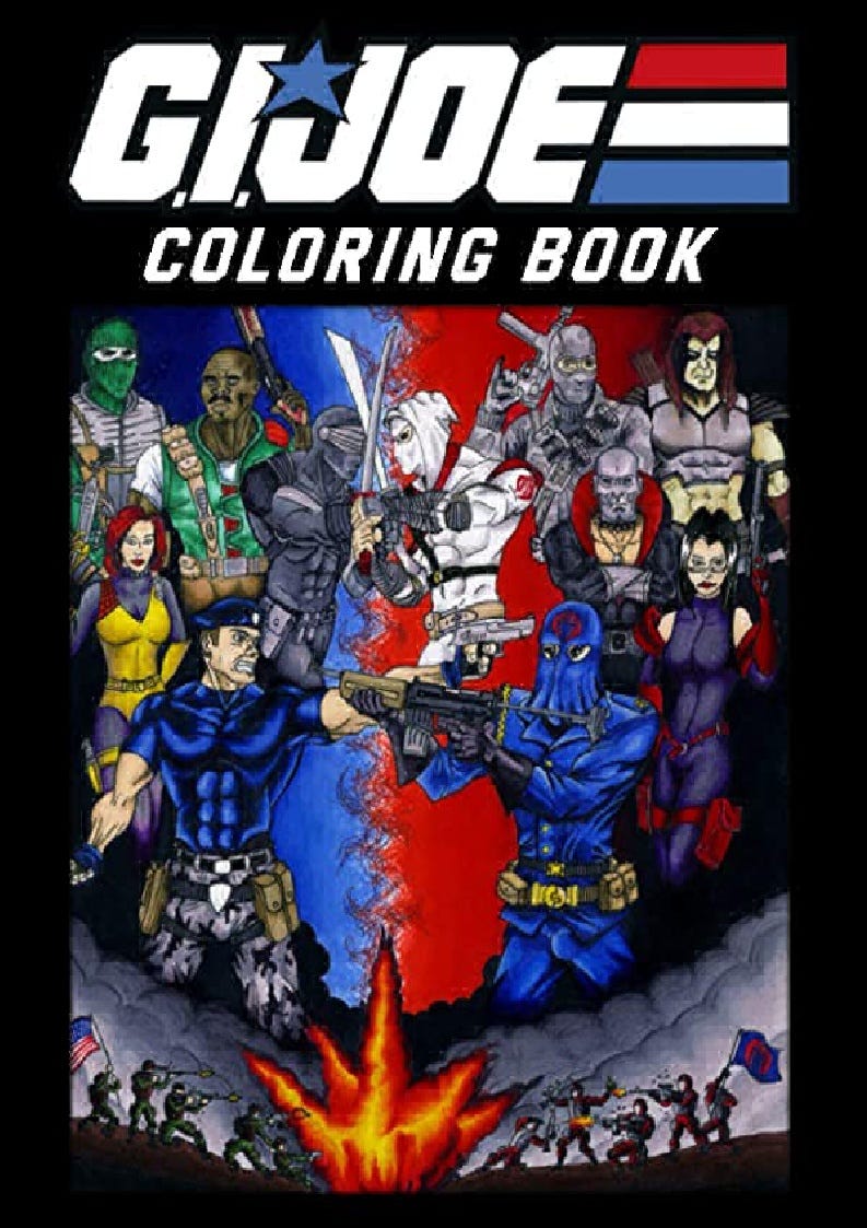 download G.I. Joe Coloring Book: Perfect Coloring Books For Kids ...