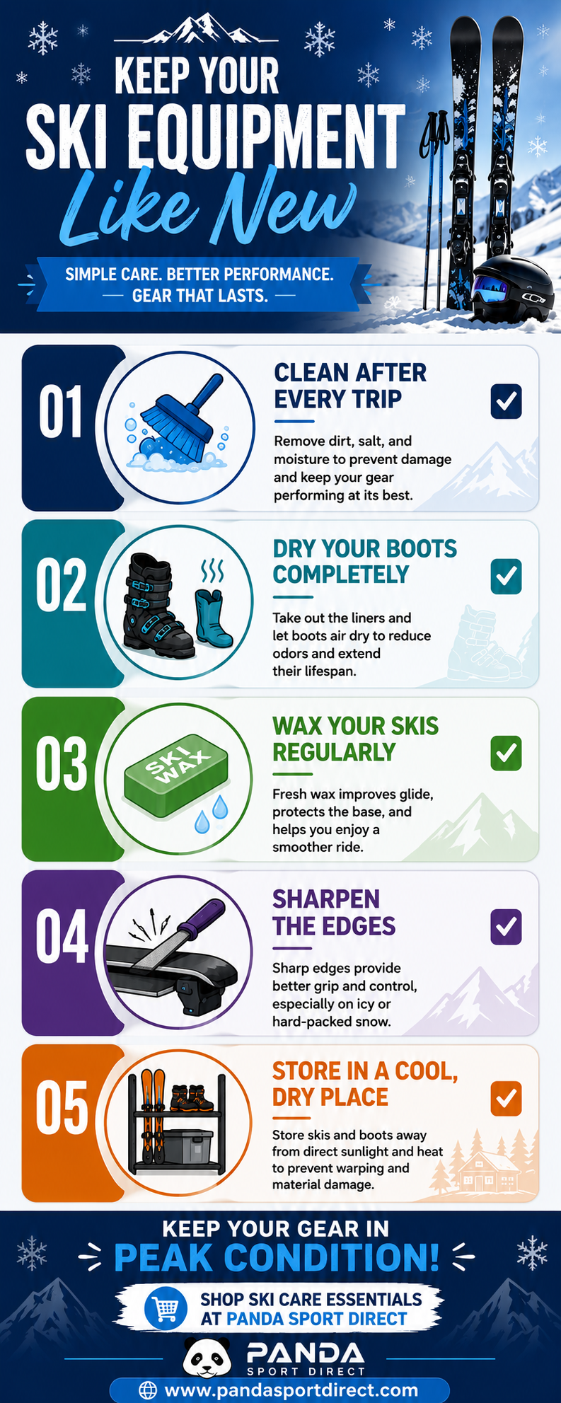 Keep Your Ski Equipment Like New