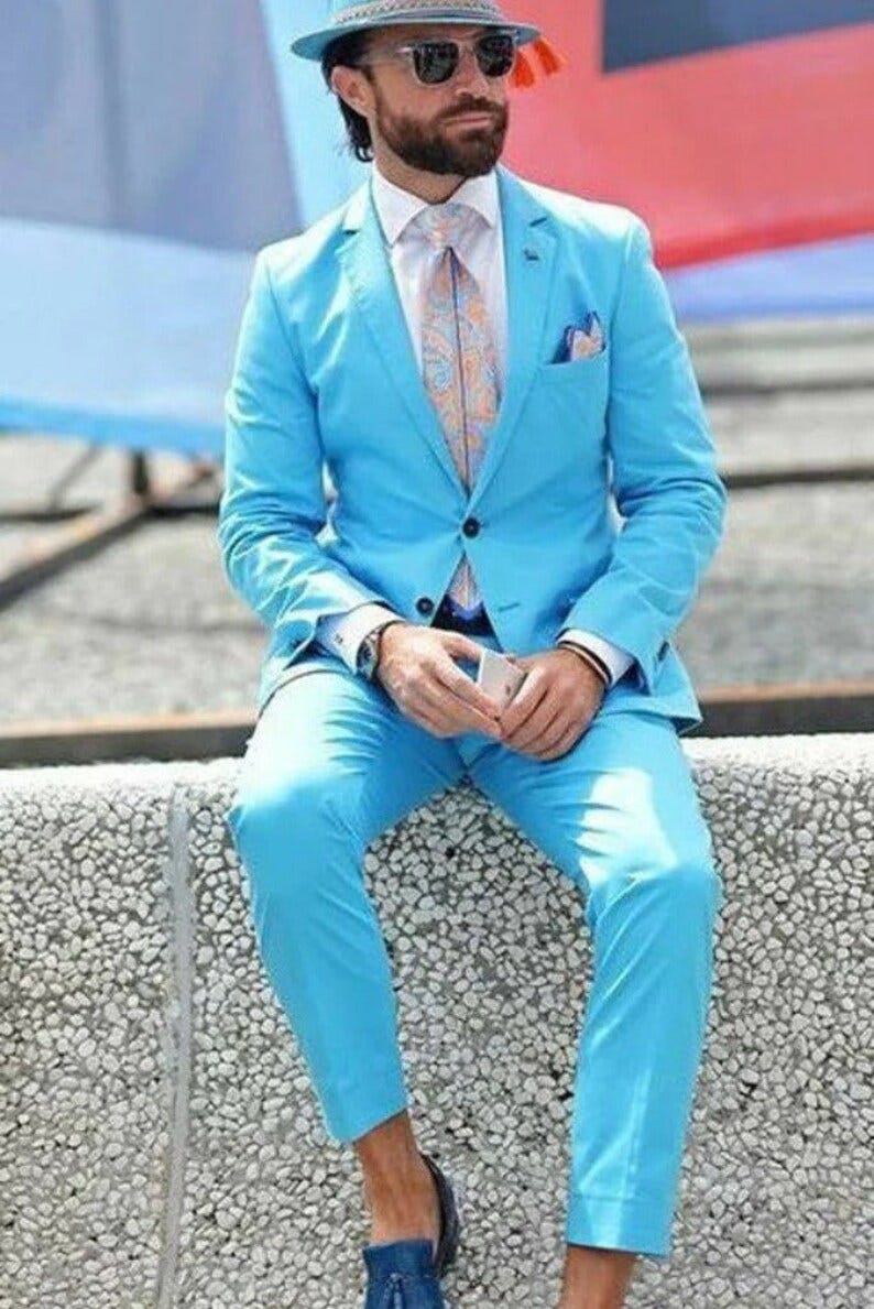 New Arrive One Button Prom Suits for Guys - Best Fit main image 1