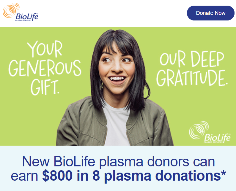 1200 Biolife Plasma Donation Coupon 2025 by Sonia Thakur Sep, 2024 Medium