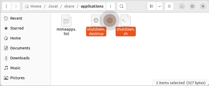 Ubuntu 22.04: How to Shutdown Your Computer with One Click (or run bash scripts)