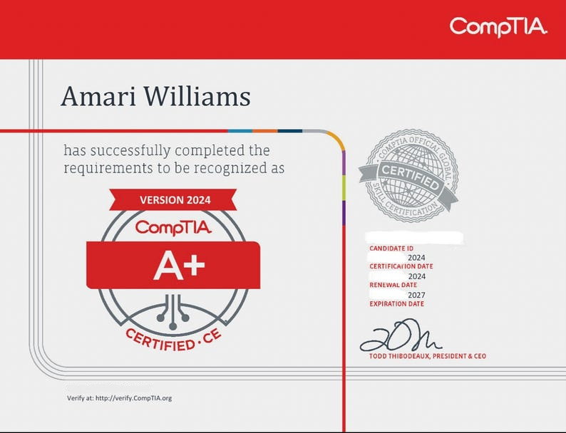 CompTIA A+ Certification Comprehensive Guide 2024 | by Amari 
