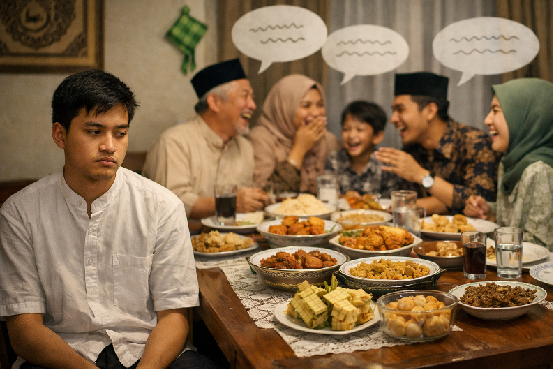 Dinner Table Syndrome: Ketika Tuli Terpinggirkan dalam Obrolan Keluarga Saat Lebaran