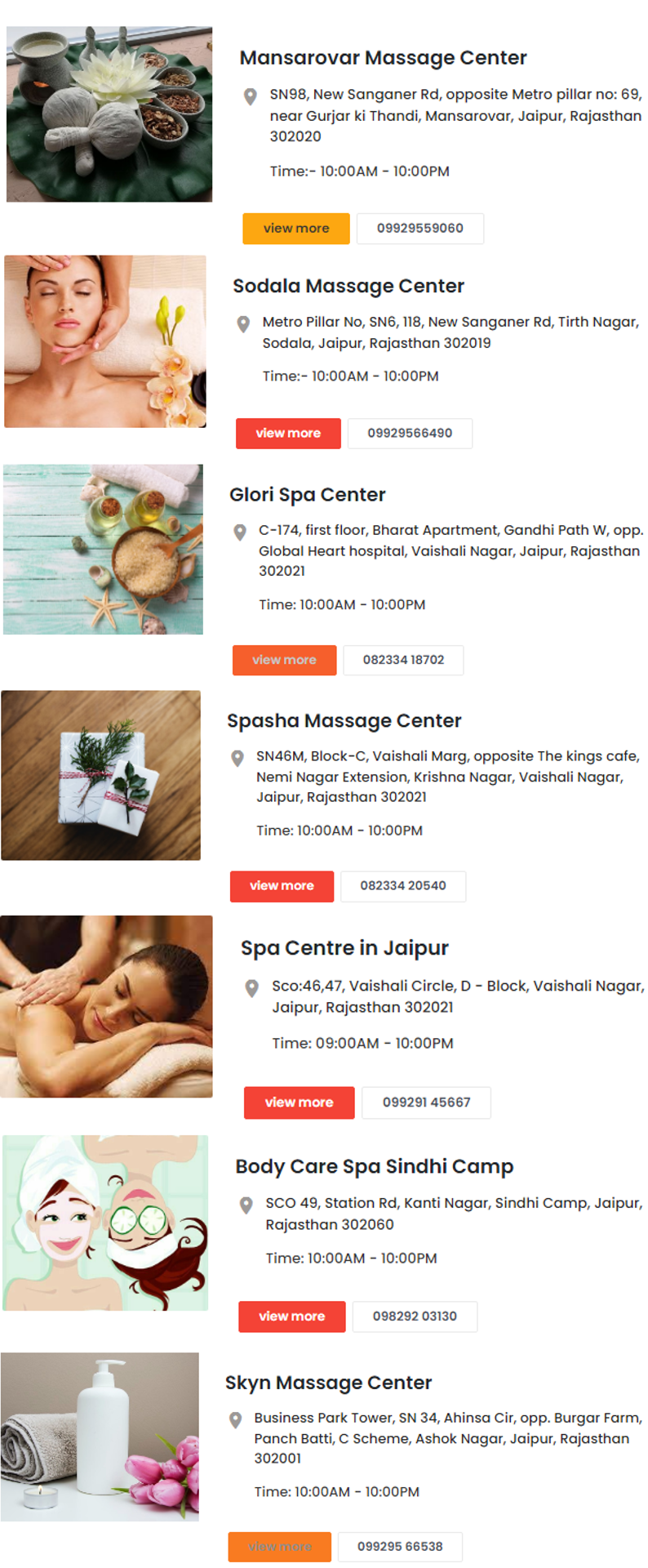 Massage Center in Jaipur — Body Spa in Jaipur by
