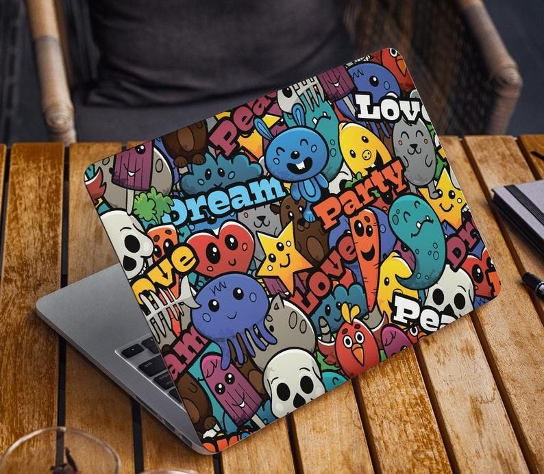 Laptop stickers