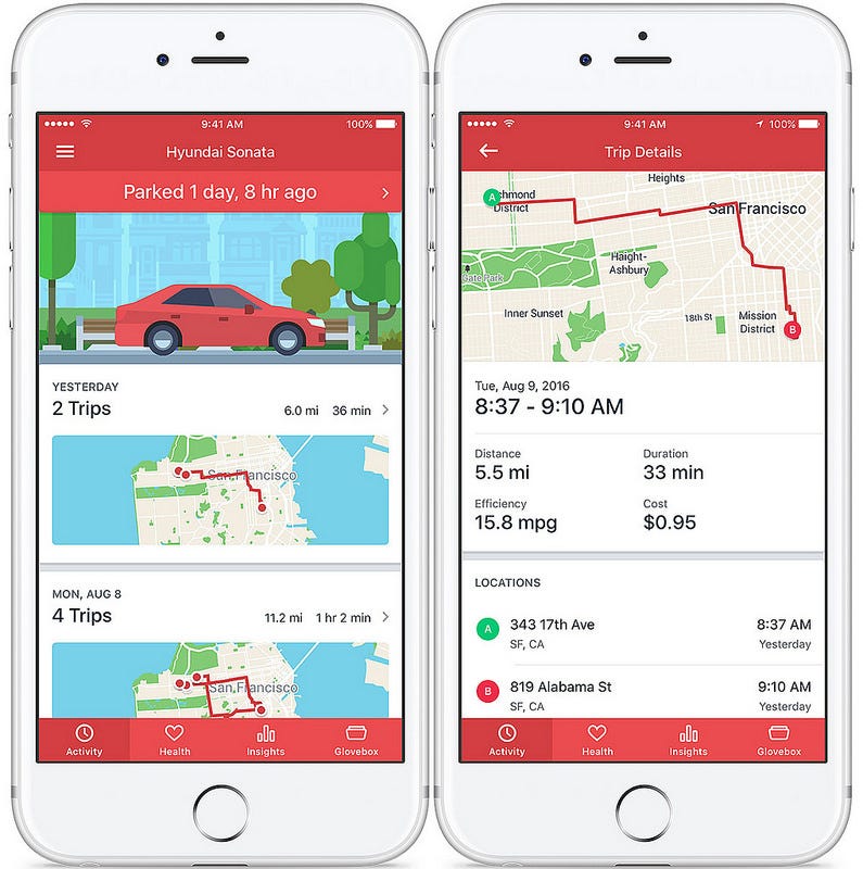 Automatic launches brand new app for your car | by Mapbox | maps for  developers