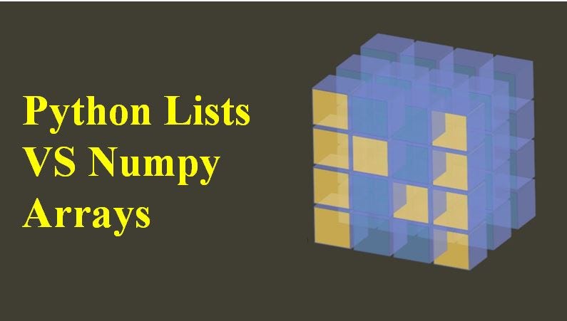 Python Lists vs NumPy Arrays: What Beginners in Data Science Must Know ...