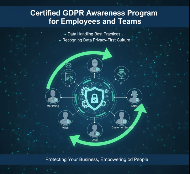 Certified GDPR Awareness Program for Employees and Teams
