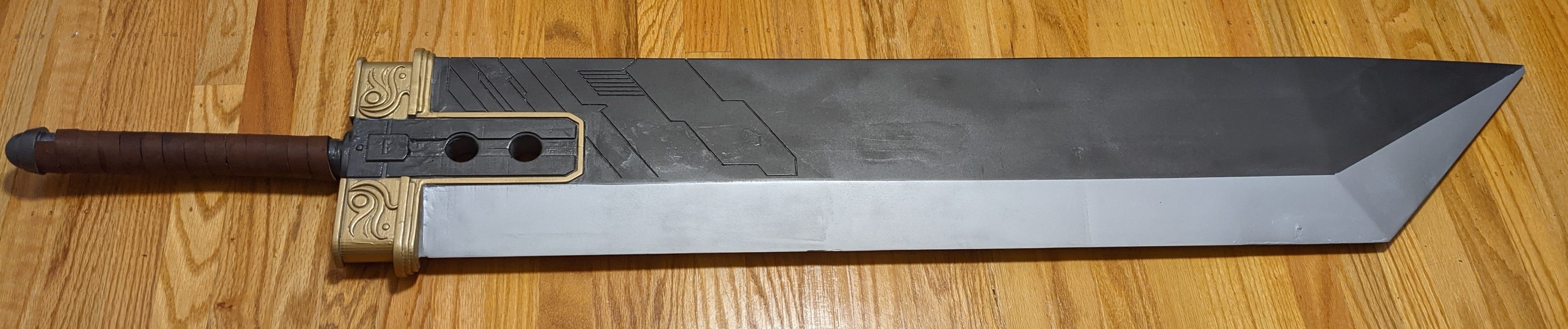 3D Printed Buster Sword. After Shelter-In-Place started, I…, by monofuel
