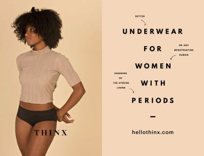 Why THINX Period-Proof Panties Are Also For Men | by The Establishment |  The Establishment | Medium