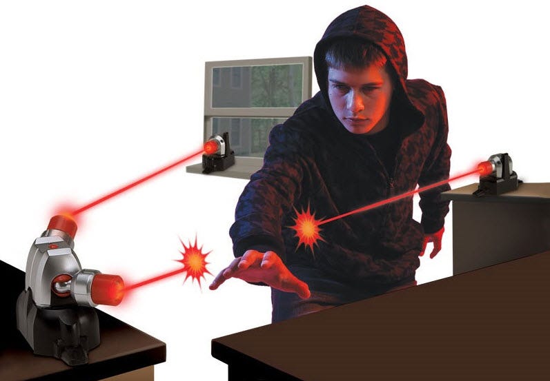 Laser Security System. The laser based security system is… | by Proteus  Invents | Medium