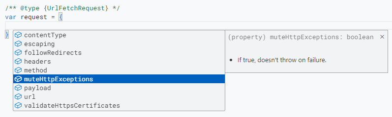 Apps Script Autocomplete With JSDoc By Max Makhrov Medium
