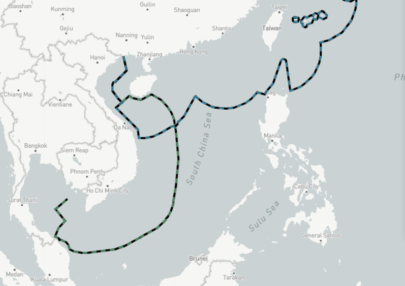 Explore the Asia Maritime Transparency Initiative (AMTI–CSIS) interactive map to examine the principal maritime claims, disputed features, and the spatial distribution of strategic interests across the South China Sea. This interactive resource complements the analysis of the Resources axis by providing a visual perspective on the competition for access to and control of the strategic node’s natural resources.