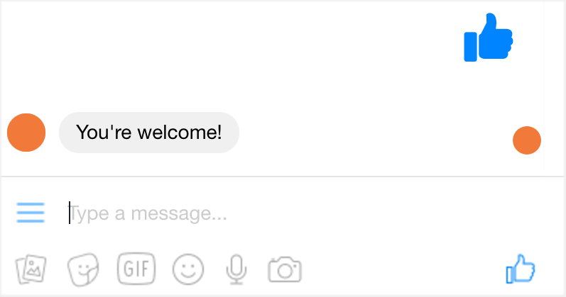 Understand Messenger’s thumbs up with Manychat and Dialogflow | by Josh ...