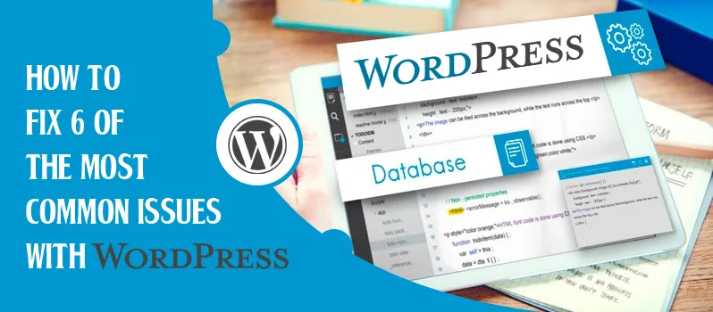 How To Fix 6 Of The Most Common Issues With WordPress | By Webzguru ...