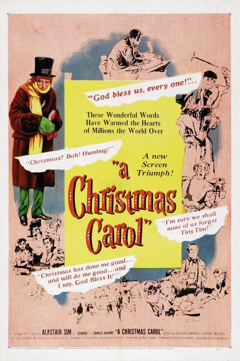 Single Sentence (Christmas!) Movie Review: Scrooge (1951).