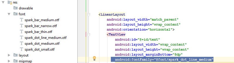 Sparklines in your Android app using AtF Spark | by victor catana | Medium