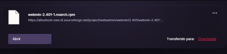 T7 — Webmin