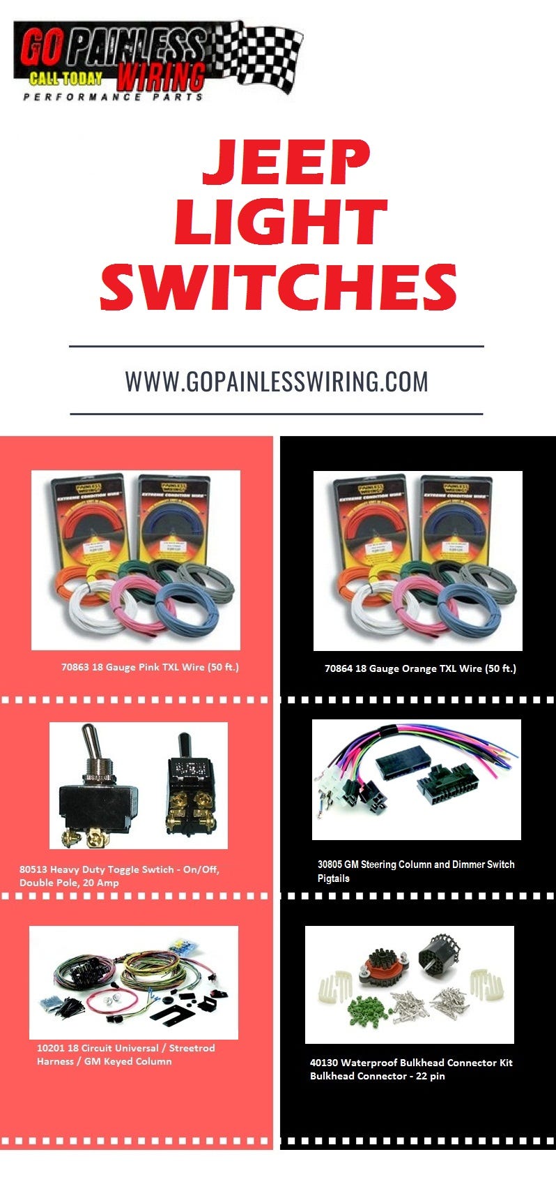 Wiring new model Jeep Light Switches into your jeeps lighting system