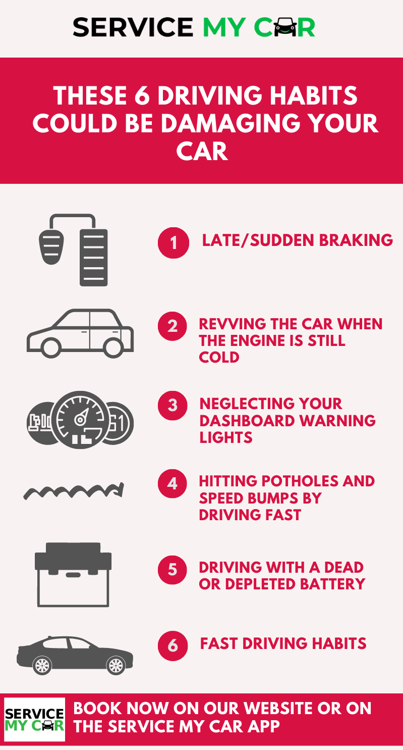 These 6 Driving Habits Could Be Damaging Your Car by scotthenderson