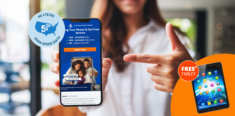 Q Link Wireless Offers FREE Tablets and Phones