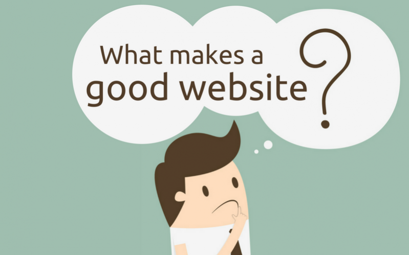Website what is it. What makes a good website. make good.