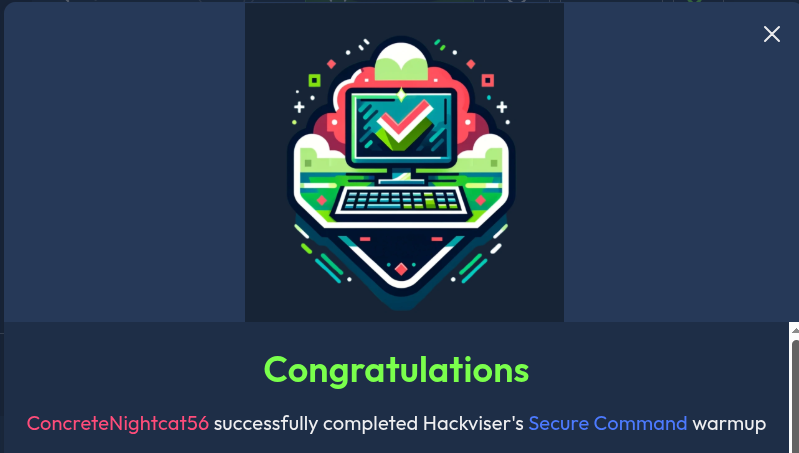 Hackviser Walkthrough — Secure Command (SSH Warmup)