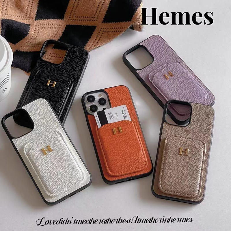 Hermes Paris Cover Case Apple iPhone 15 Pro Max Plus 14 13 12 11