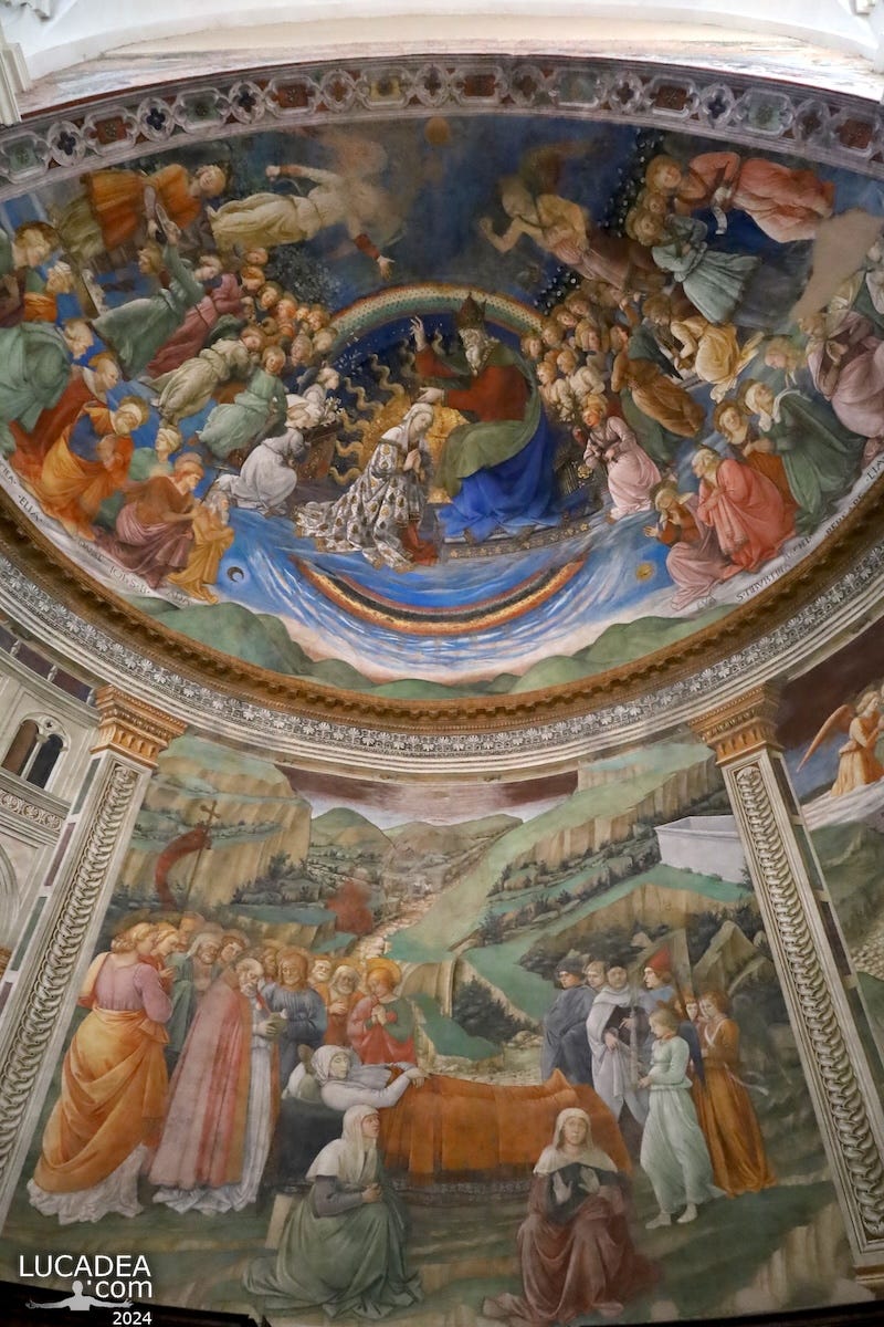 L’Incoronazione della Vergine nel Duomo di Spoleto