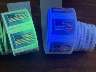 2023Postage U.S. Flag Roll Of 100 US First Class Postal Office